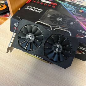 Видеокарта AMD Asus strix RX460