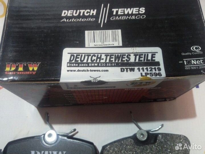 Тормозные колодки Bmw 3 E30 88-91