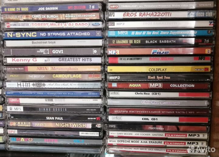 MP3 и CD. список прилагается.Фото вышлю