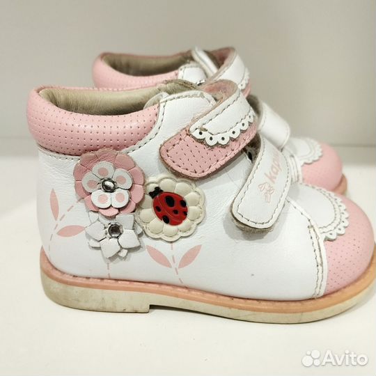 Ботинки для девочки кожа kapika 18/19р