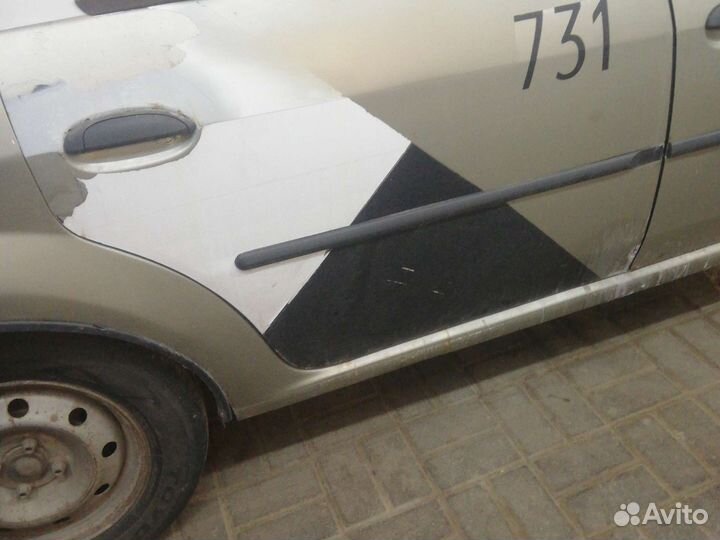 Дверь задняя Правая renault logan 1.4