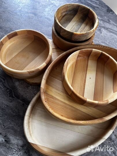 Деревянная посуда ручной работы