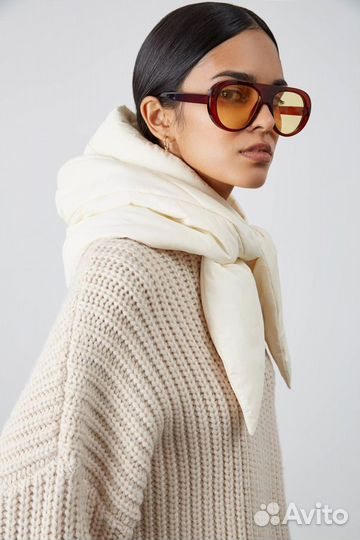 Дутая стеганая косынка TopTop