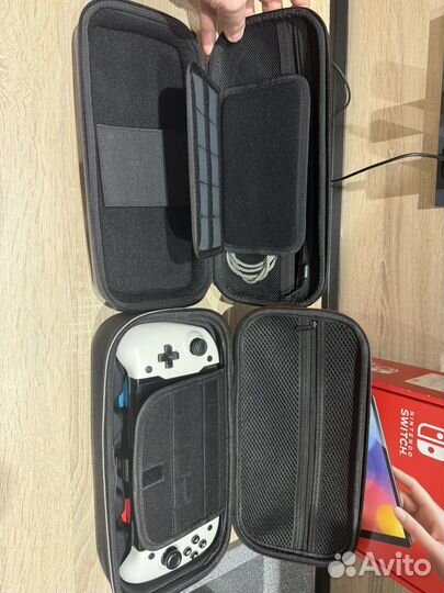 Nintendo switch oled с жирным комплектом