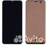 Дисплей для Samsung Galaxy A20 Черный - (amoled)