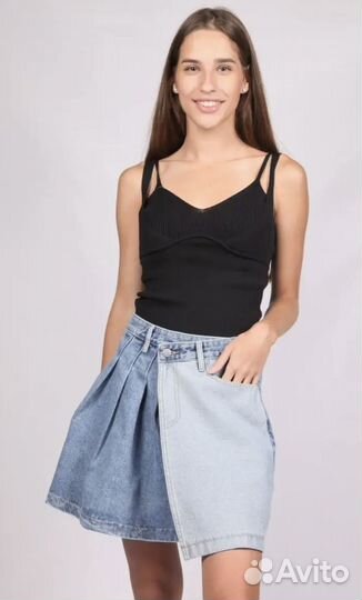 Джинсовая юбка