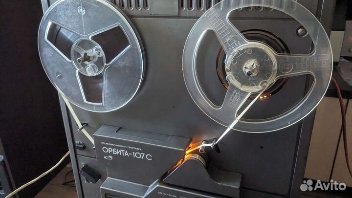 Орбита 107 с магнитофон