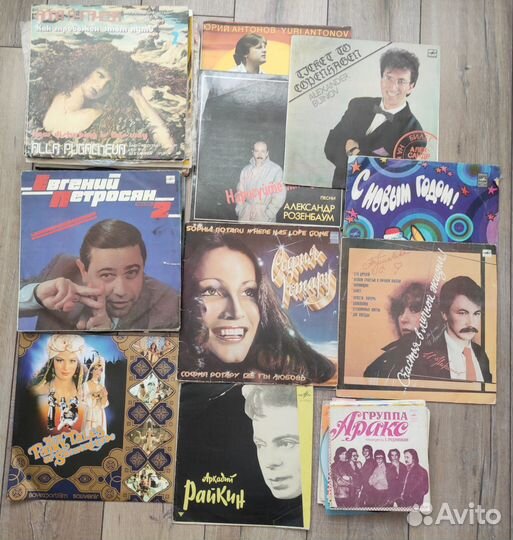 Виниловые пластинки СССР (цена за всё)