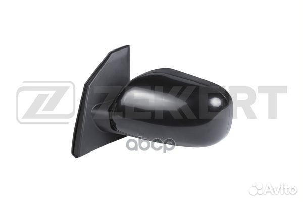 Зеркало в сборе левое / черное / выпуклое / тро