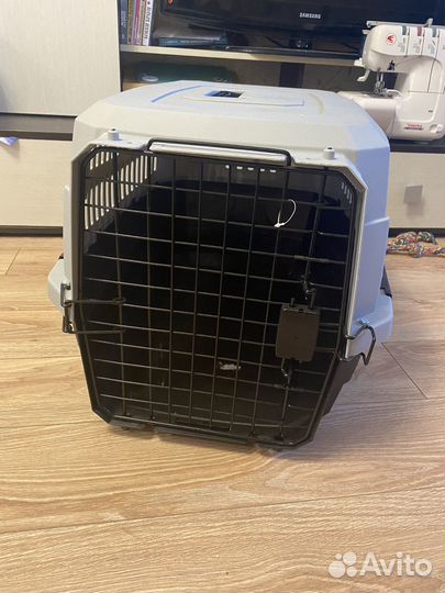 Переноска для собак пластиковая