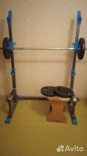 Стойка для штанги/штанга