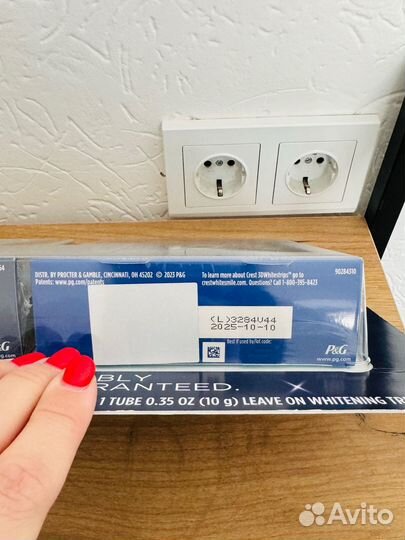 Crest отбеливающие полоски оригинал
