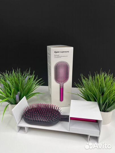 Расческа Dyson 2в1 с гребнем