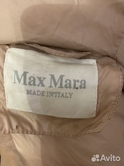 Max mara пуховик женский м