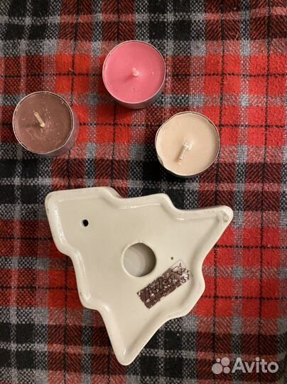 Новогодний подсвечник