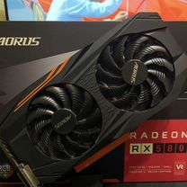 Видеокарта rx580 8gb aorus комплект