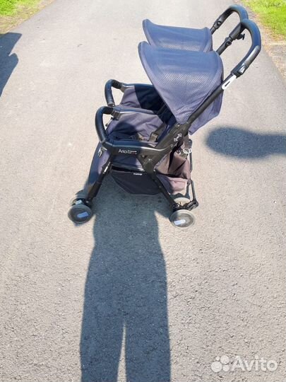 Коляска для двойни peg perego