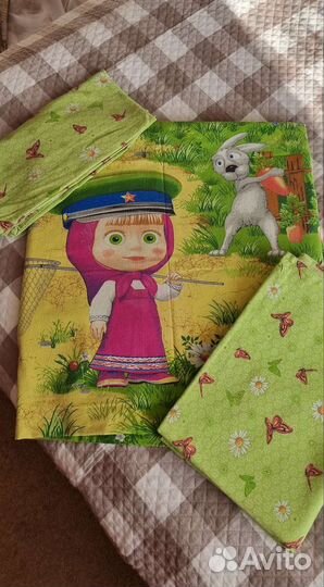 Детское постельное белье 1,5сп