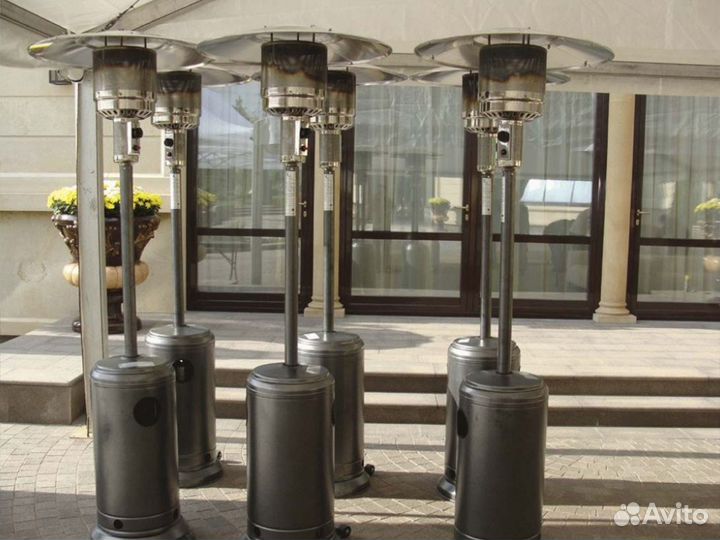 Обогреватели грибки и пирамиды (газовые)