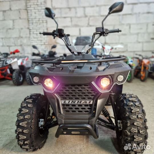 Квадроцикл Linhai-Yamaha M170 Серый