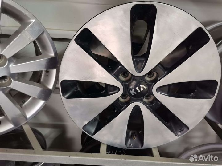 Оригинальные диски киа рио r 16 4x100