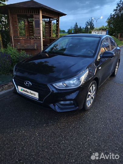 Hyundai Solaris 1.6 AT, 2018, 103 500 км