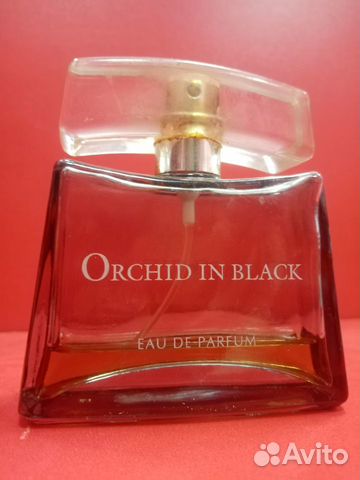 Парфюм Орхидея в чёрном винтаж остаток