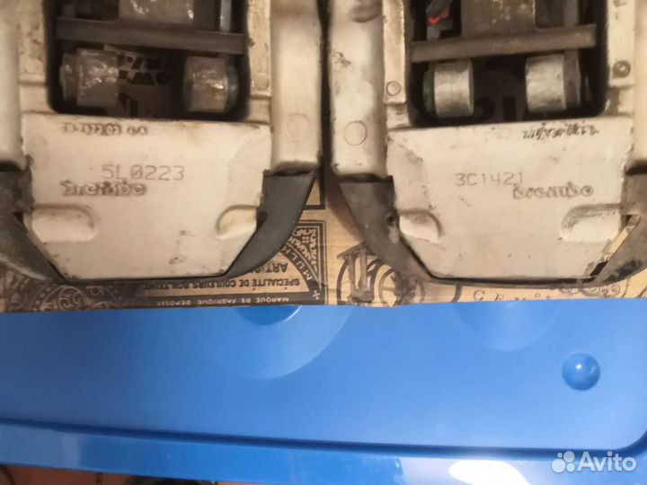 Задние суппорта Brembo Porsche