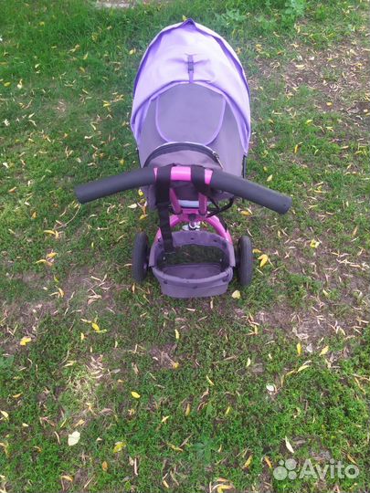 Детский трёхколёсный велосипед коляска