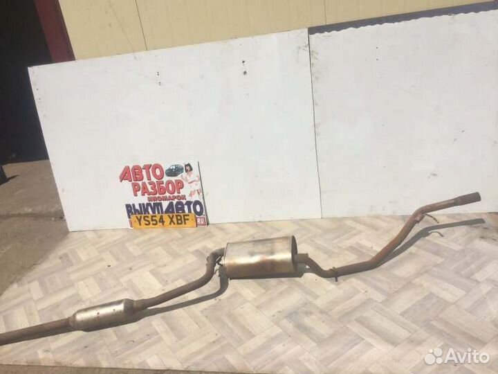 Выхлопная труба глушитель Mazda 3 BK