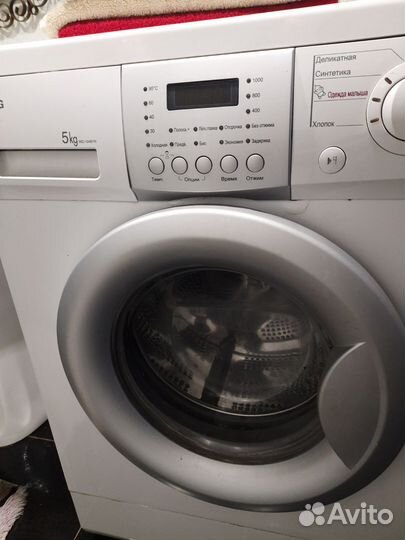 Стиральная машина бу lg 5 кг