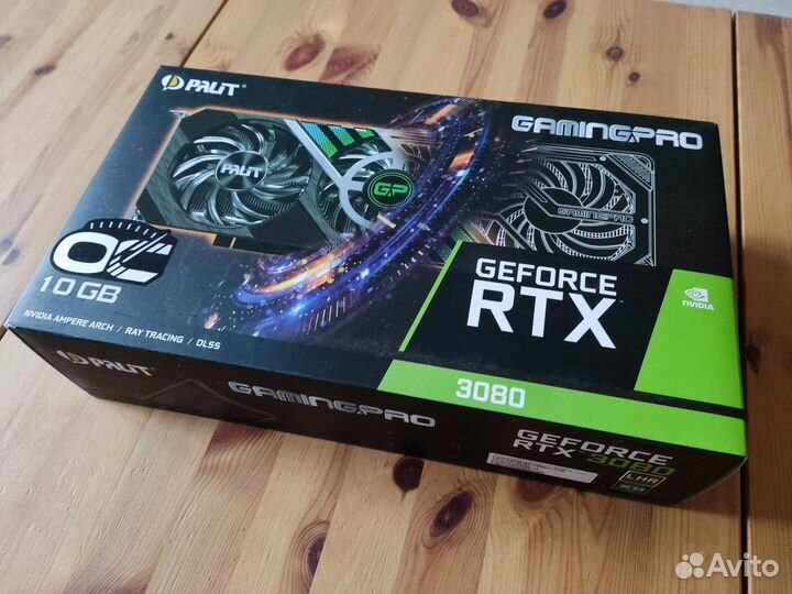 Видеокарта nvidia geforce rtx 3080 10gb gaming pro