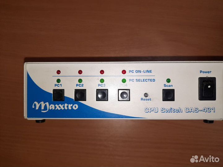 Kvm switch Maxxtro CAS 431