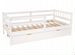 Подростковая кровать с ящиками 160 х 80 см. белая