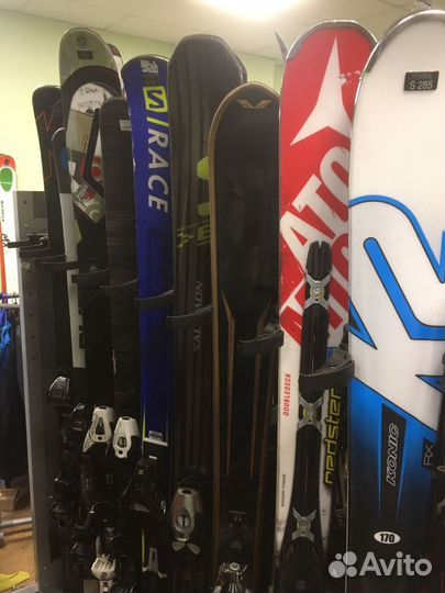 Горные лыжи Fischer Salomon Atomic Blizzard K-2