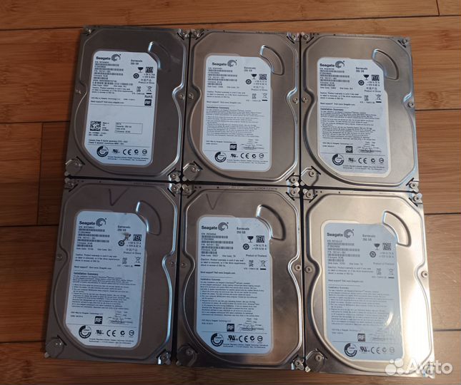 Жёсткий диск SATA ST250DM000 на 250gb, 5 шт