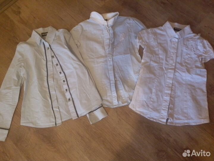 Блузки для школы 134-140