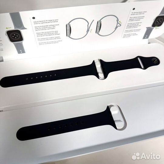 Часы apple watch 7 45 mm Aluminium Case Midnight ч