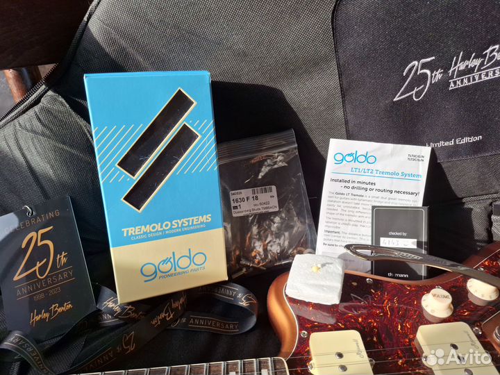 Лимитированный Harley Benton JA-25TH Firemist