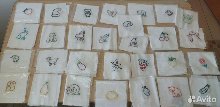 Метки для постельного белья и полотенец для детсад