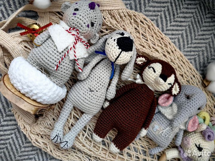 Вязаные игрушки