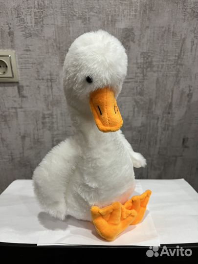Мягкая игрушка гусь 30 см