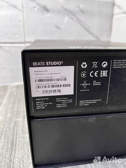 Беспроводные наушники Beats Studio 3