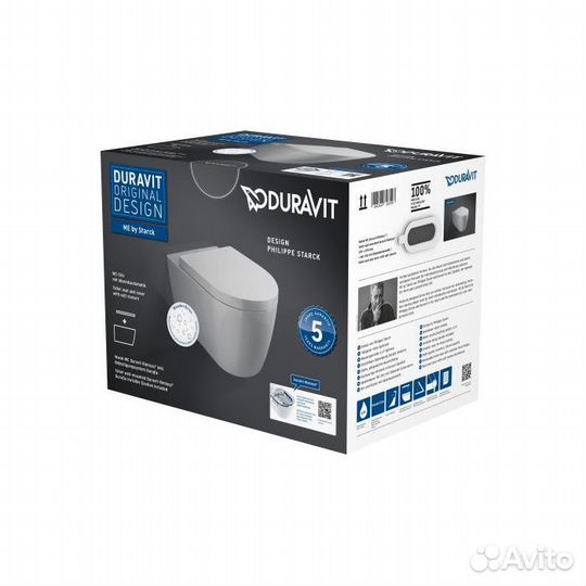 Подвесной унитаз Rimless с покрытием WonderGliss