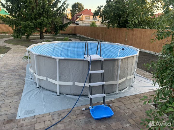 Каркасный бассейн 3.66*1.22 intex