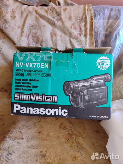 Видеокамера panasonic vx70