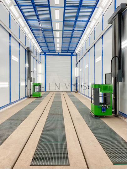 Покрасочная камера, Малярный цех, Дробеструйная об