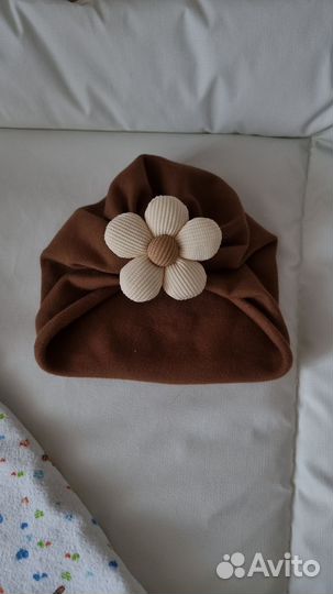 Шапочка для девочки 0 до 3 м