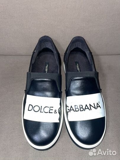 Слипоны Dolce&Gabbana (оригинал) 41-ст26,5