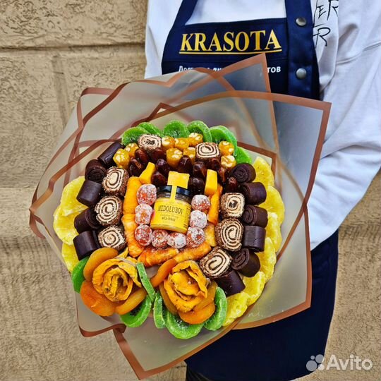 Съедобный букет/ букет из сухофруктов